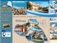 Tablet Screenshot of hotel-vicky.gr